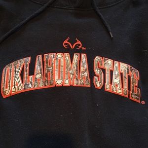 Oklahoma State Sm Blk Pullover Hoodie